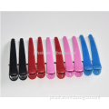 Alibaba Express hot selling alligator plastic ladies' fancy hair clips